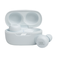 JBL Live Free NC+ TWS - White - True wireless Noise Cancelling earbuds - Hero